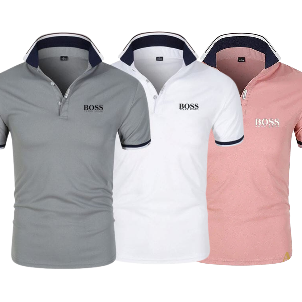 Kit chemise polo de luxe (achetez-en 1, obtenez-en 3 gratuites)