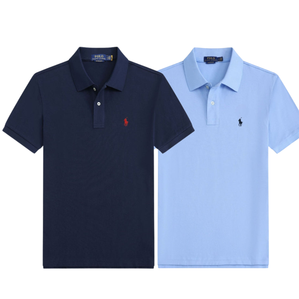 [Achetez-en 1, obtenez-en 2] Polo classique de luxe