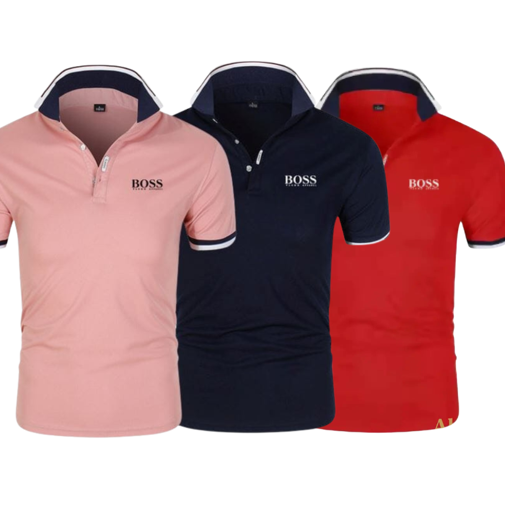 Kit chemise polo de luxe (achetez-en 1, obtenez-en 3 gratuites)